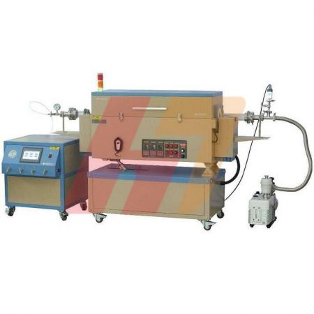 三溫區(qū)傾斜式旋轉(zhuǎn)管式爐